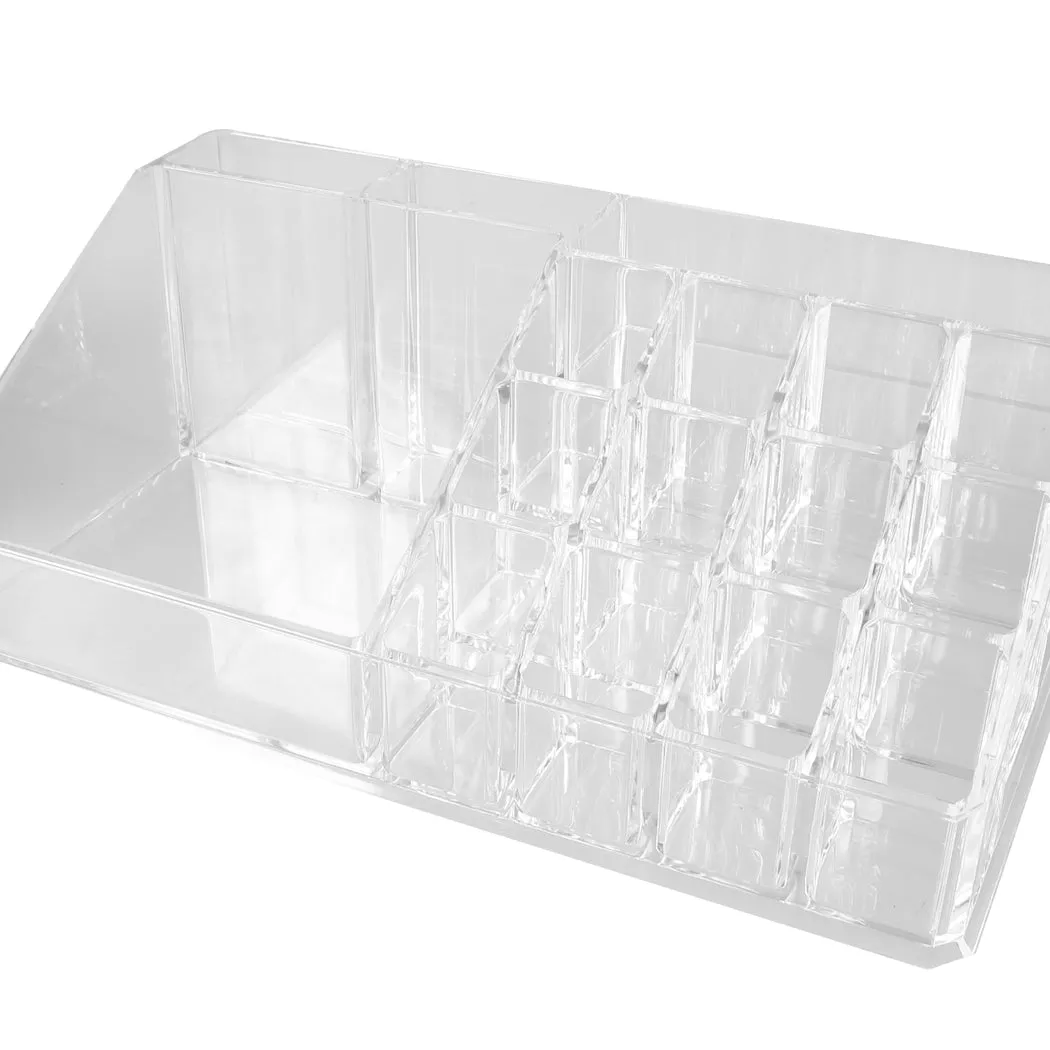 10 Drawers Clear Acrylic Boxes Cosmetic Makeup Organizer Jewellery Storage Box