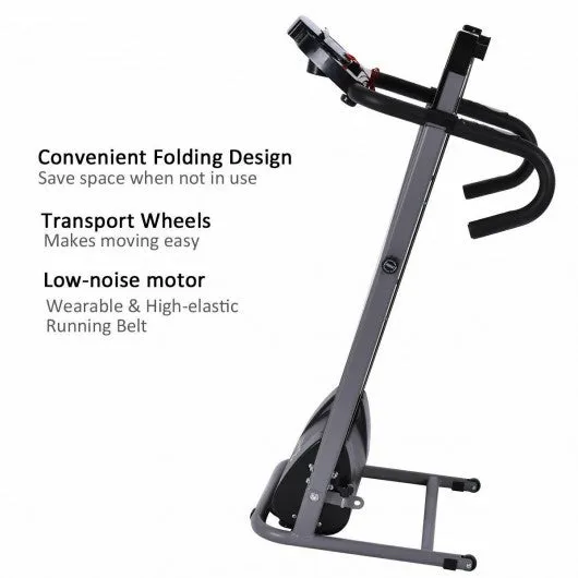 1100 W Foldable Electric Support Motorized Power Running Treadmill