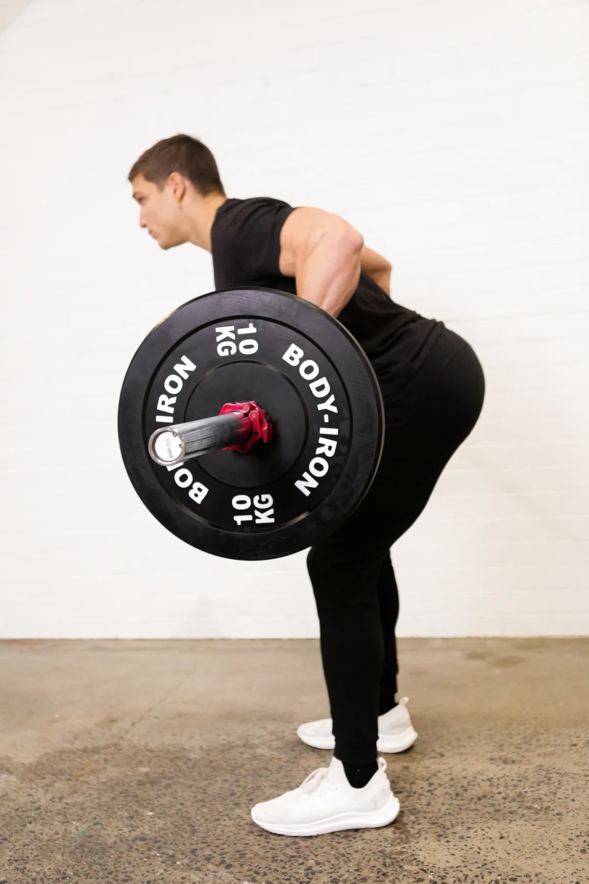 170kg Olympic Barbell & Bumper Plate Set