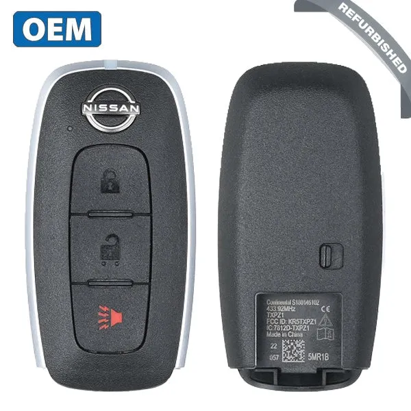 2022-2023 Nissan Kicks Ariya Rogue Pathfinder / 3-Button Smart Key / PN: 285E3-5MR1B / KR5TXPZ1 (OEM Refurb)