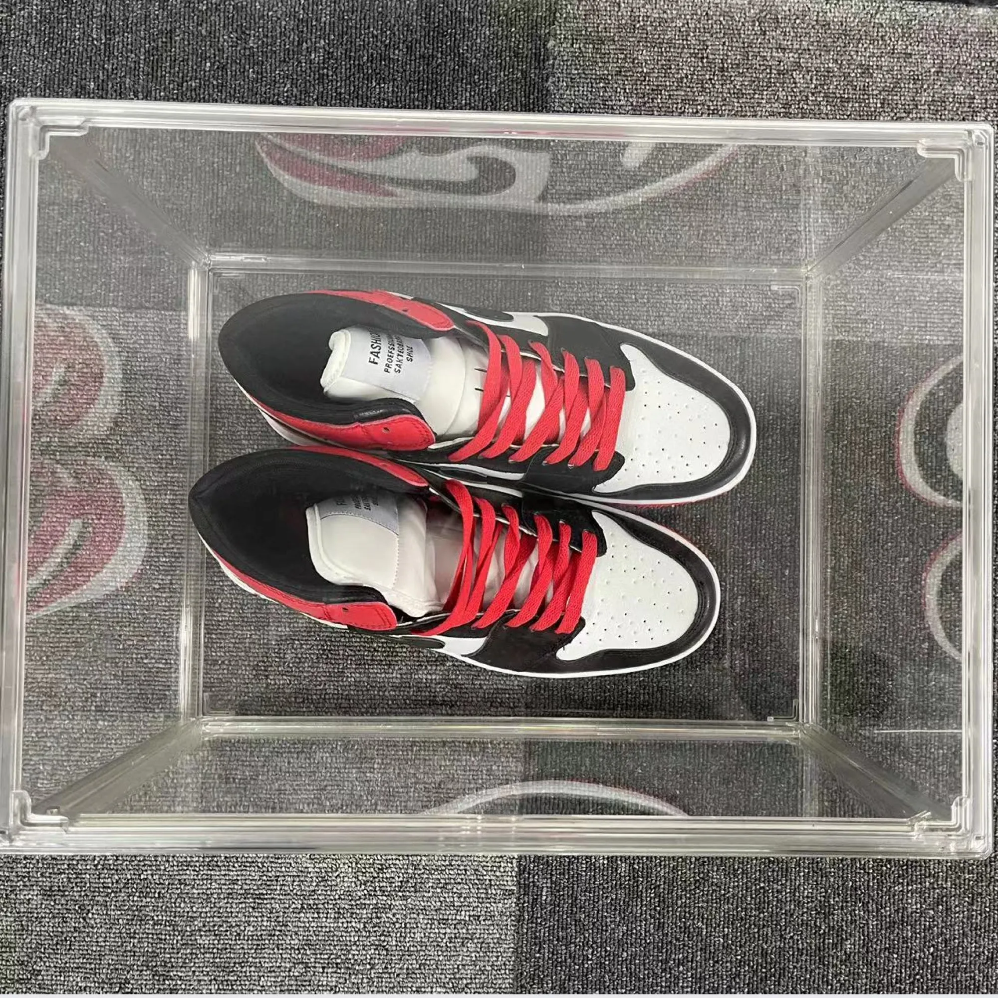 360 Degree Side View Shoe Box