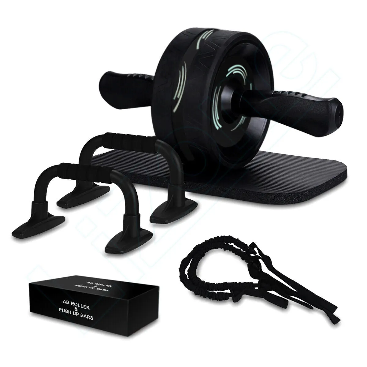 6-IN-1  Roller Exercise Wheel Home Gym