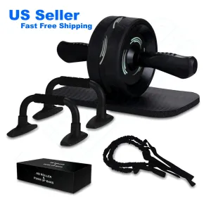 6-IN-1  Roller Exercise Wheel Home Gym