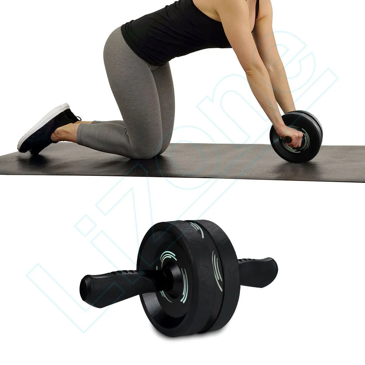 6-IN-1  Roller Exercise Wheel Home Gym