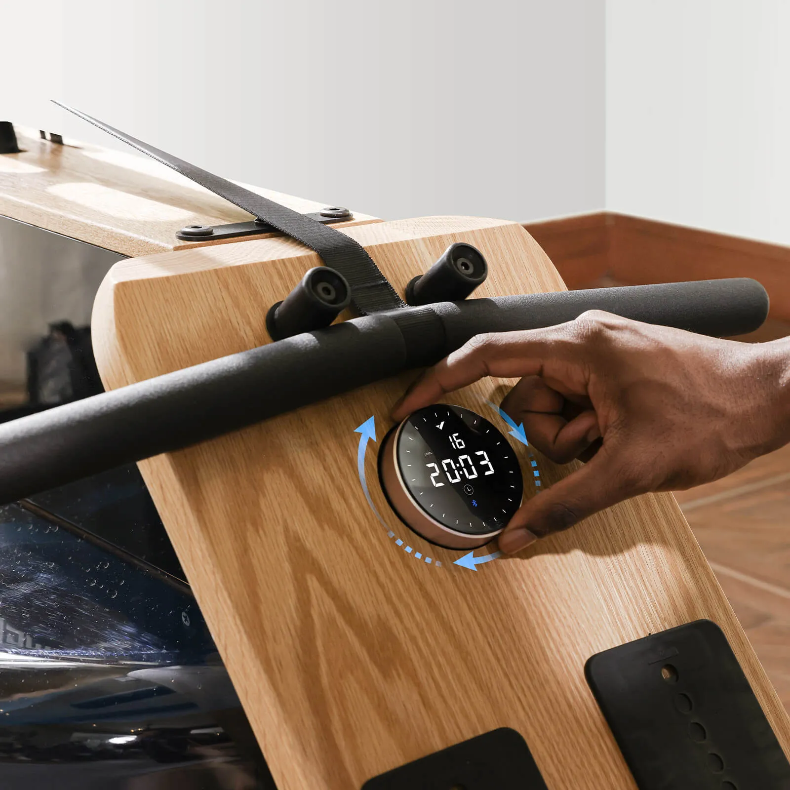 950 Dual resistance Wood Rower