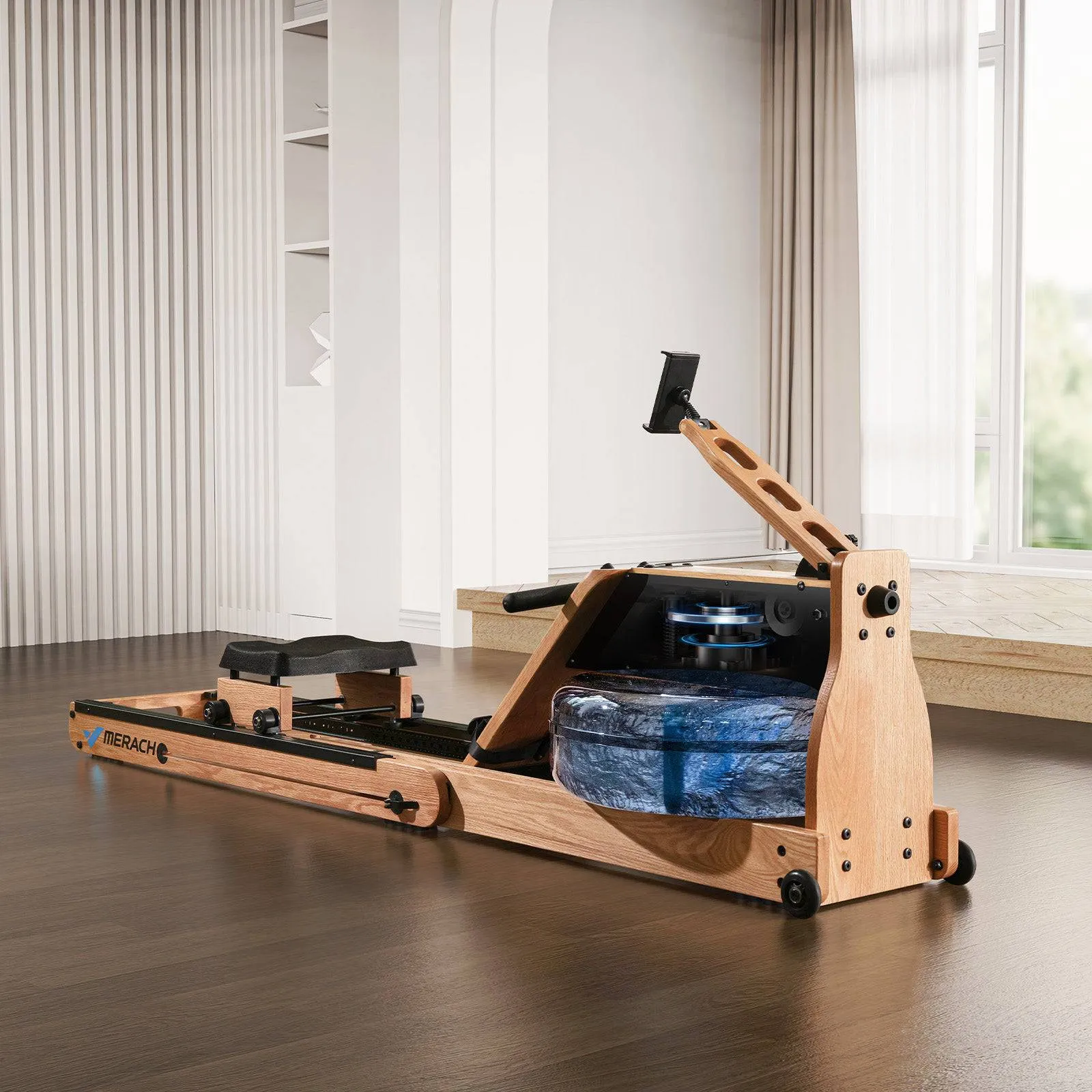 950 Dual resistance Wood Rower