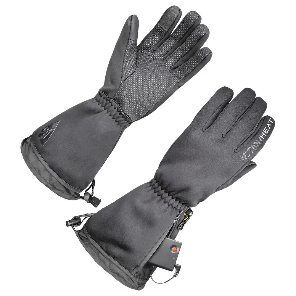 ActionHeat AA Battery-Powered Touch-Screen-Capable Heated Gloves for Ladies - S/M