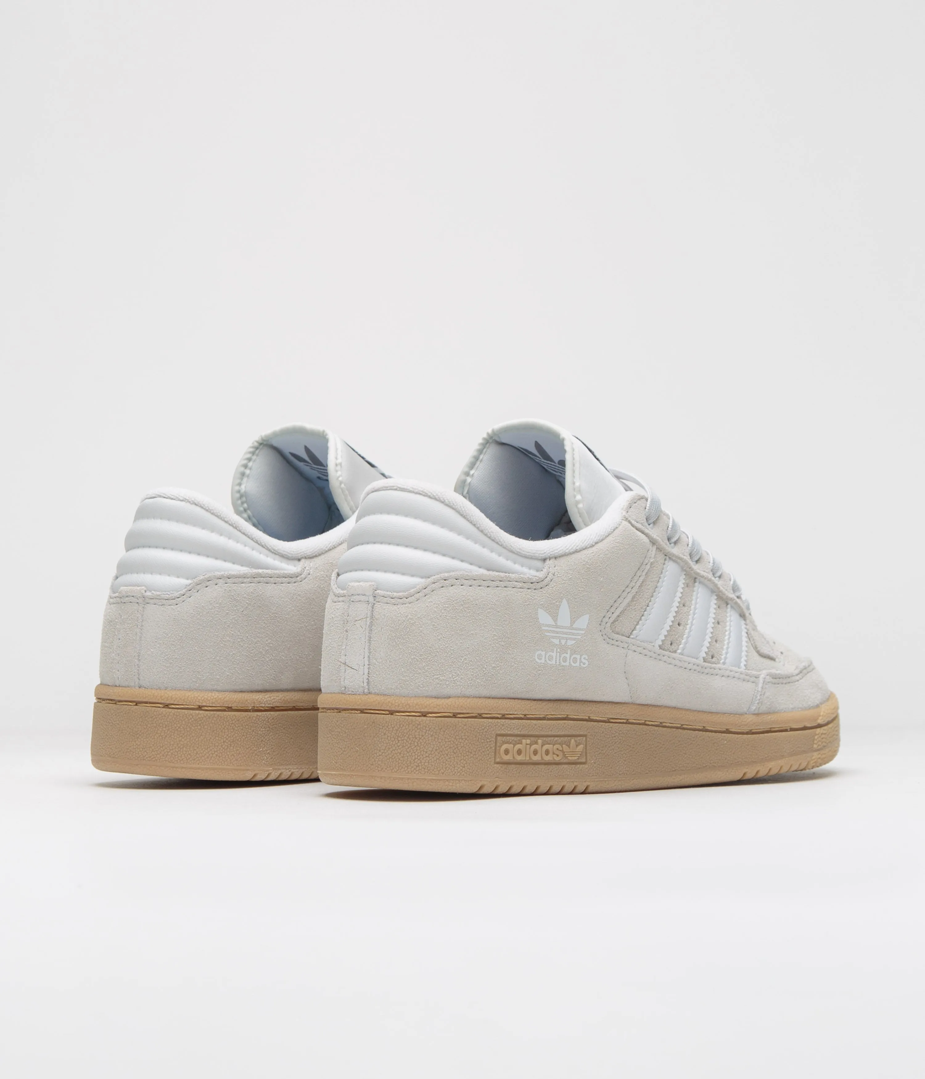 Adidas Centennial 85 Low ADV Shoes - Crystal White / Cloud White / Gum