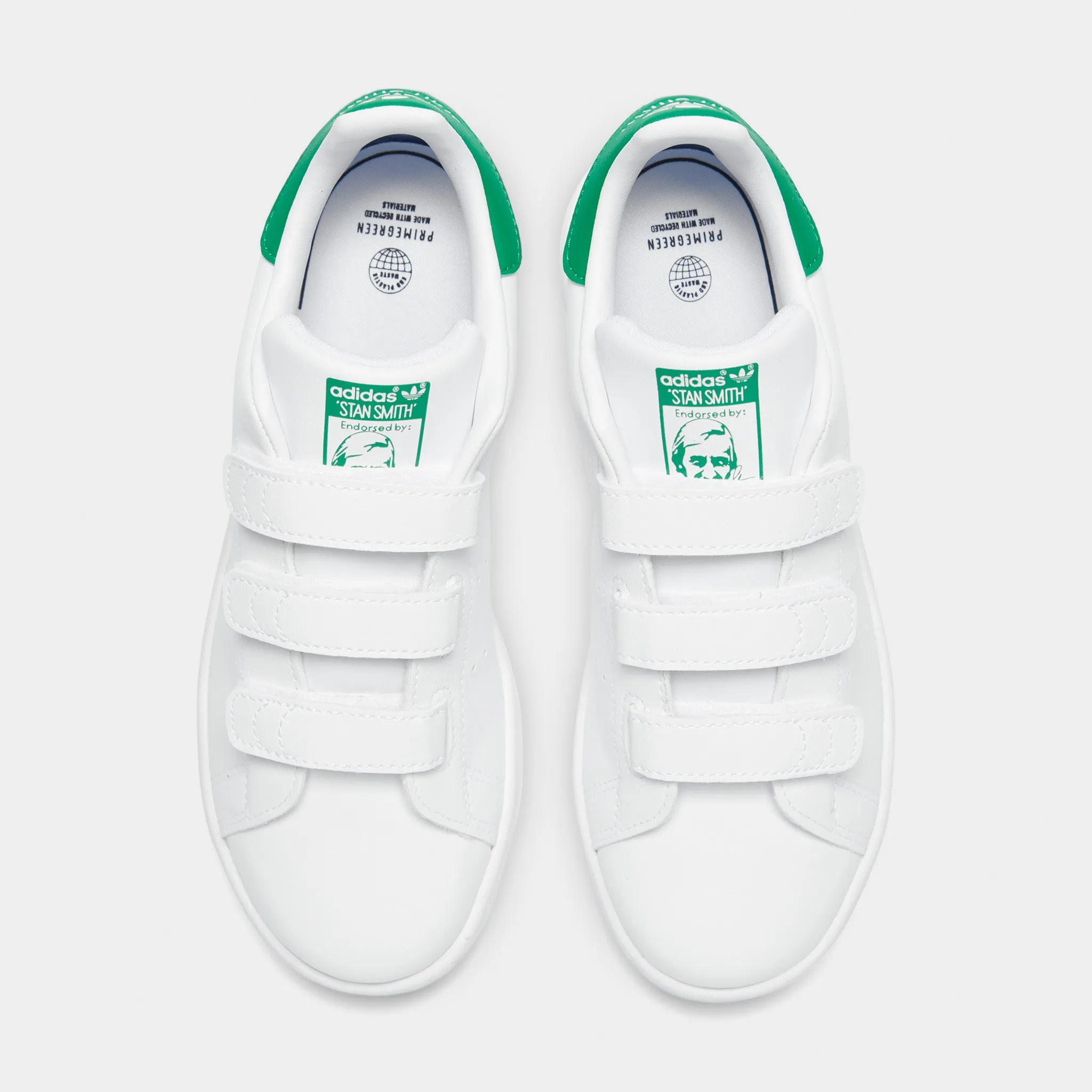 adidas Originals Children's Stan Smith Cloud White / Cloud White - Green