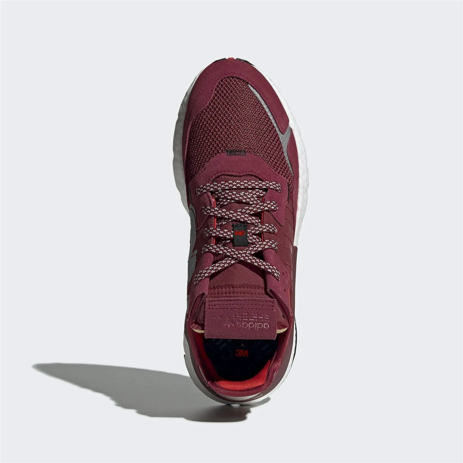 adidas Originals x 3M Nite Jogger Shoes - Collegiate Burgundy