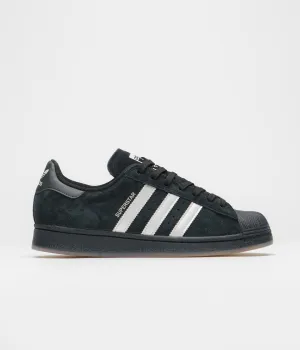 Adidas Superstar ADV Shoes - Core Black / Zero Metallic / Spark