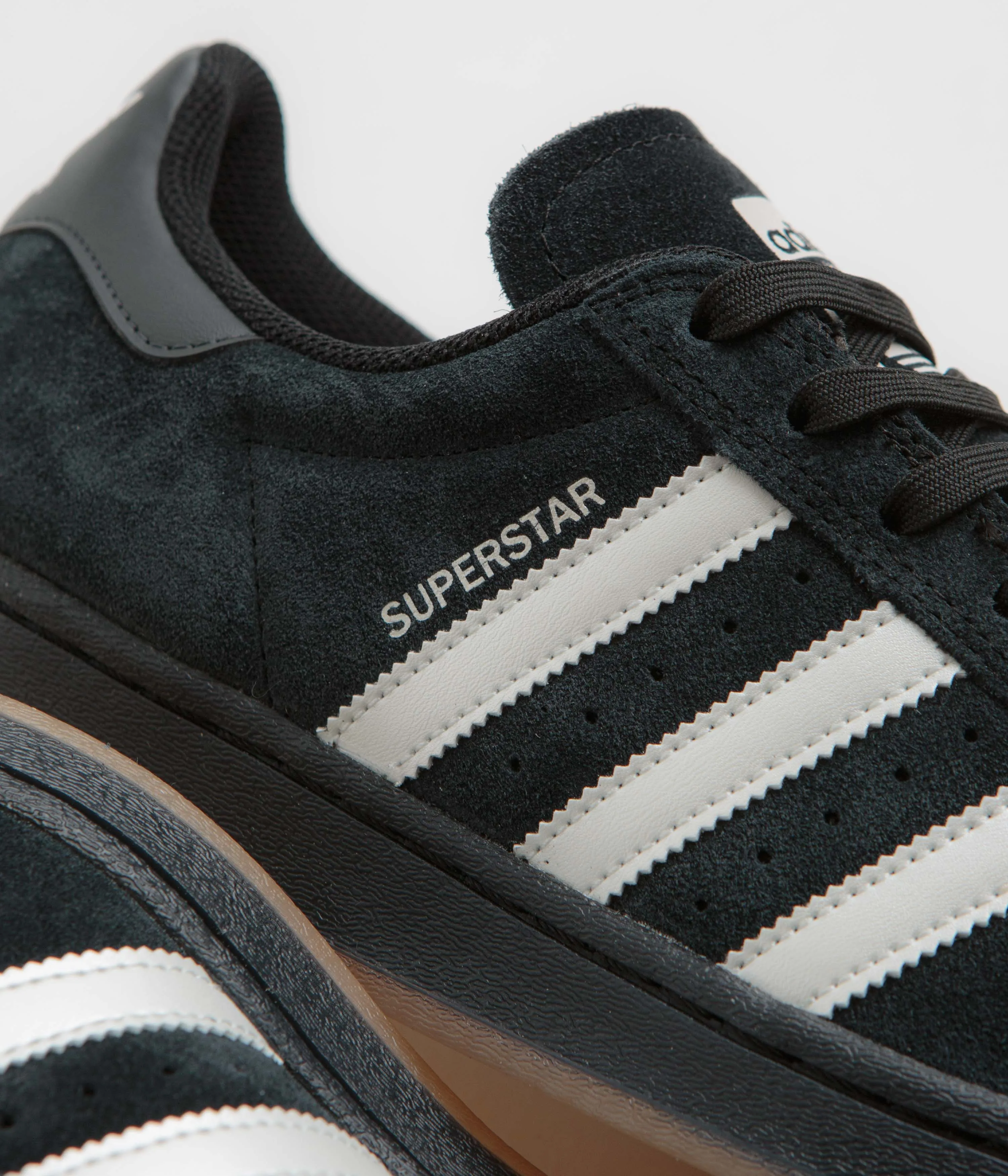 Adidas Superstar ADV Shoes - Core Black / Zero Metallic / Spark