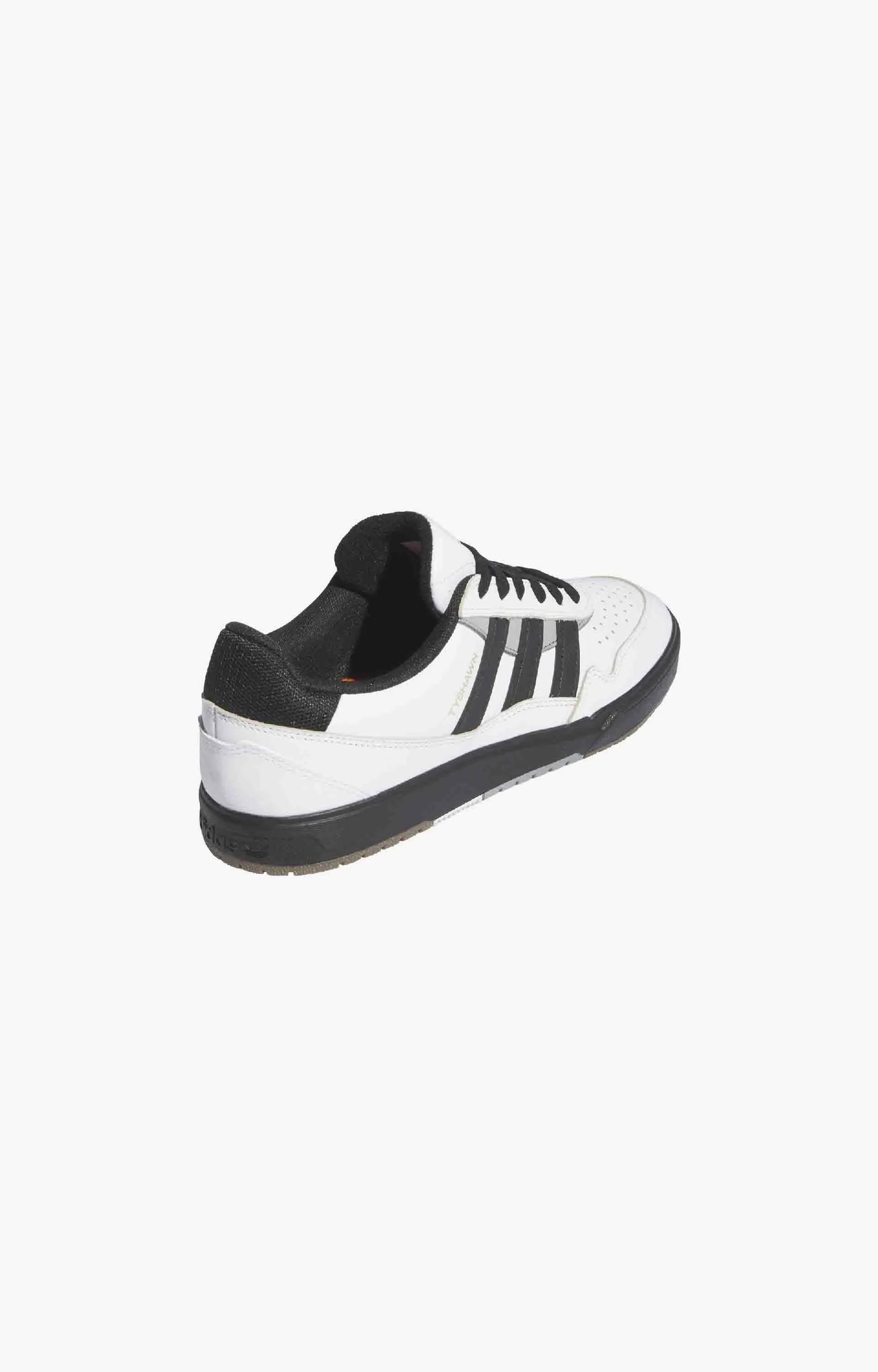 Adidas Tyshawn II Shoe, Crystal White/Black/Charcoal