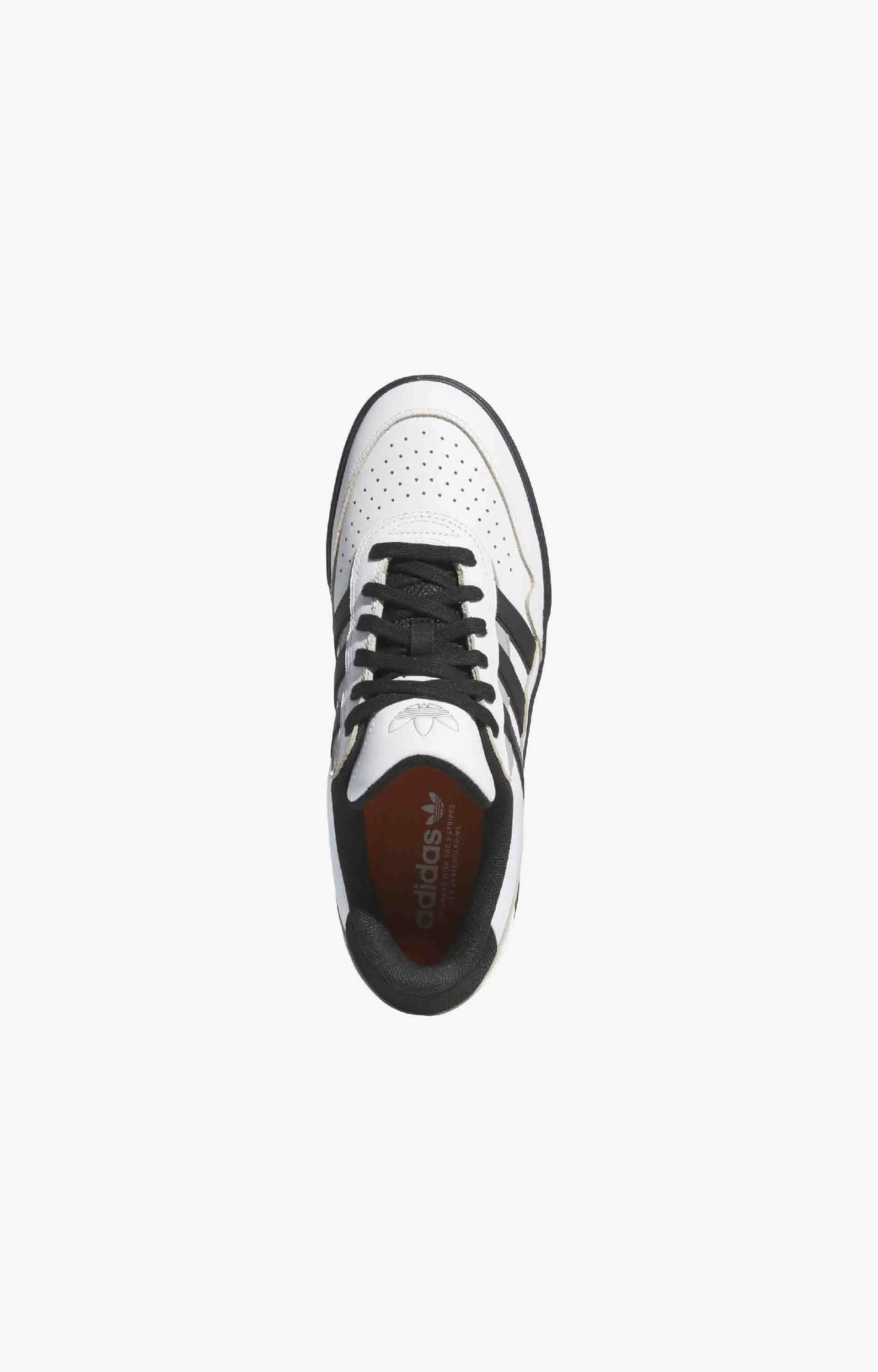 Adidas Tyshawn II Shoe, Crystal White/Black/Charcoal