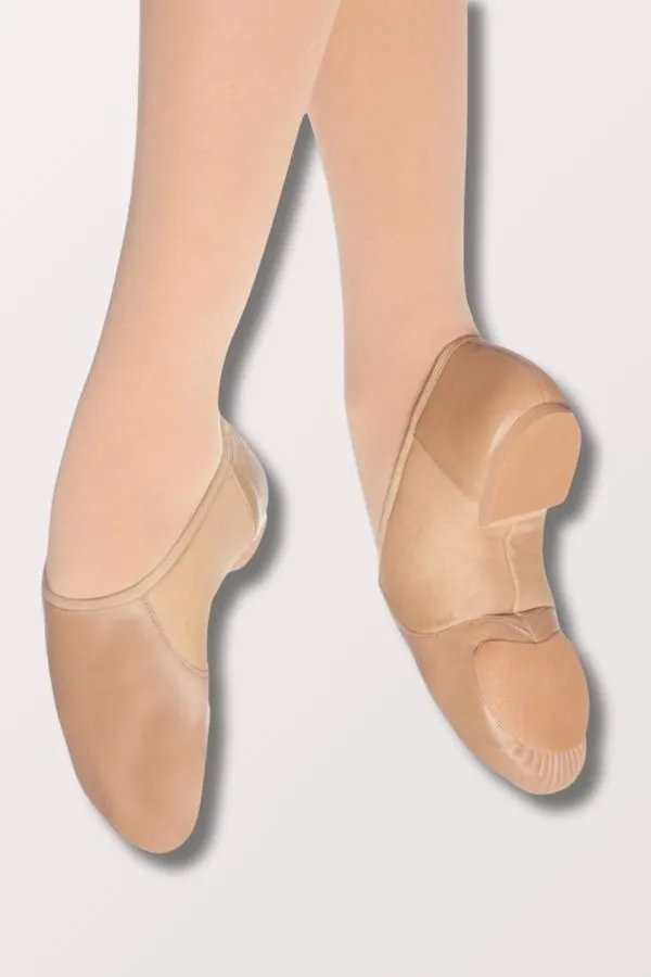 Adult Axle Slip On Jazz Shoes - Tan