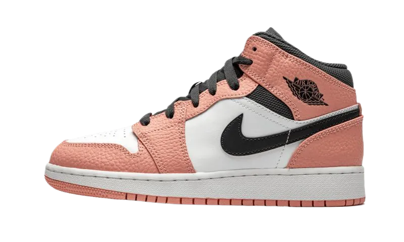 Air Jordan 1 Mid "Pink Quartz (GS)"