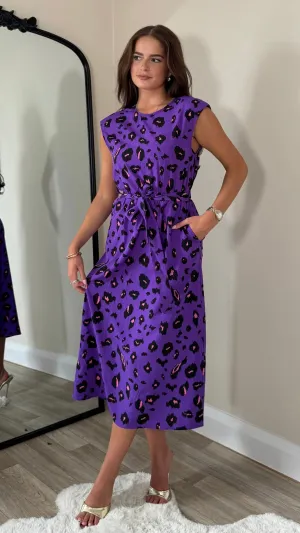 Amay Purple Dress