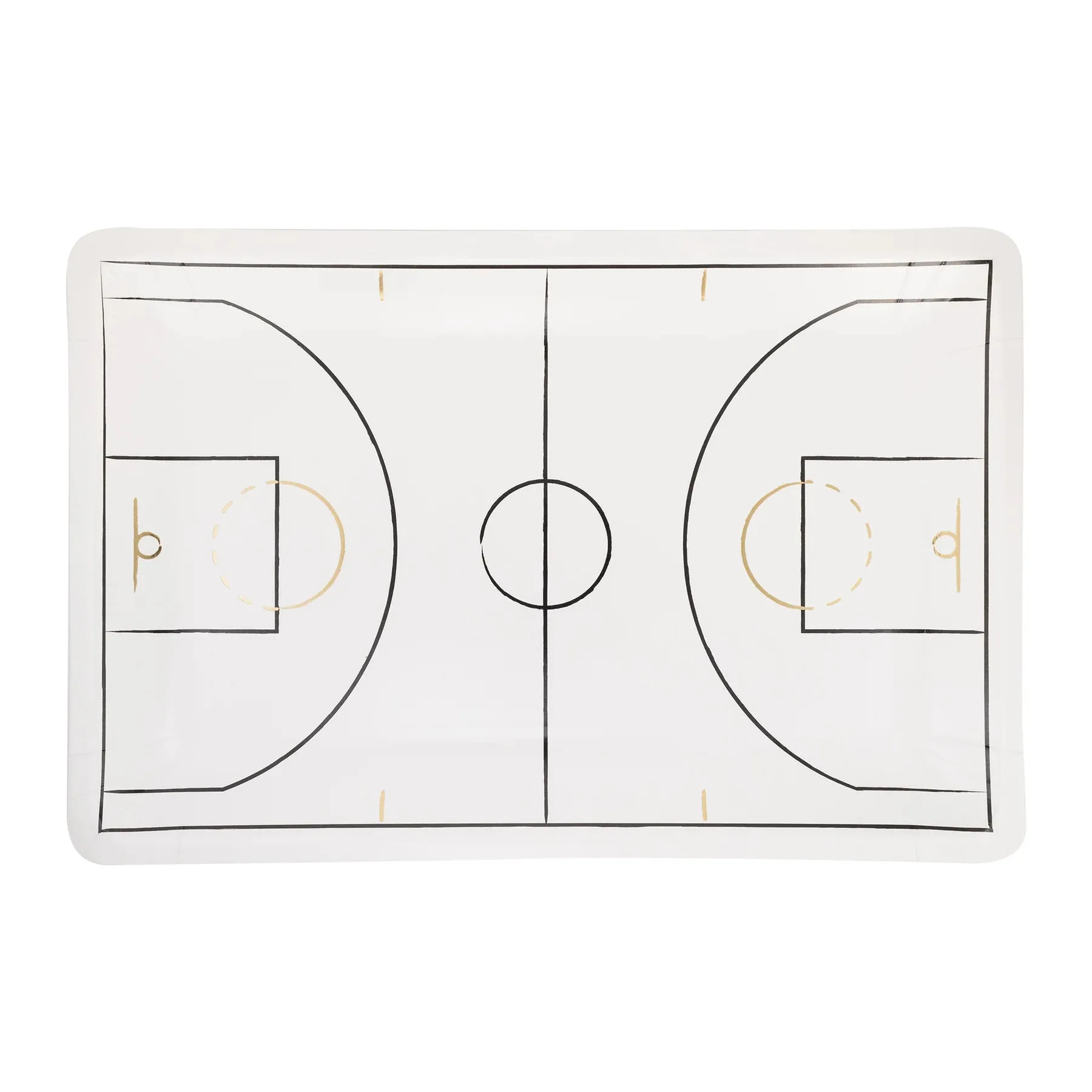 Basketball Court Plates