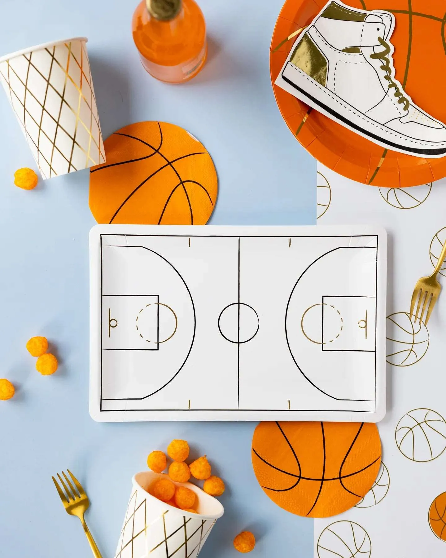 Basketball Court Plates