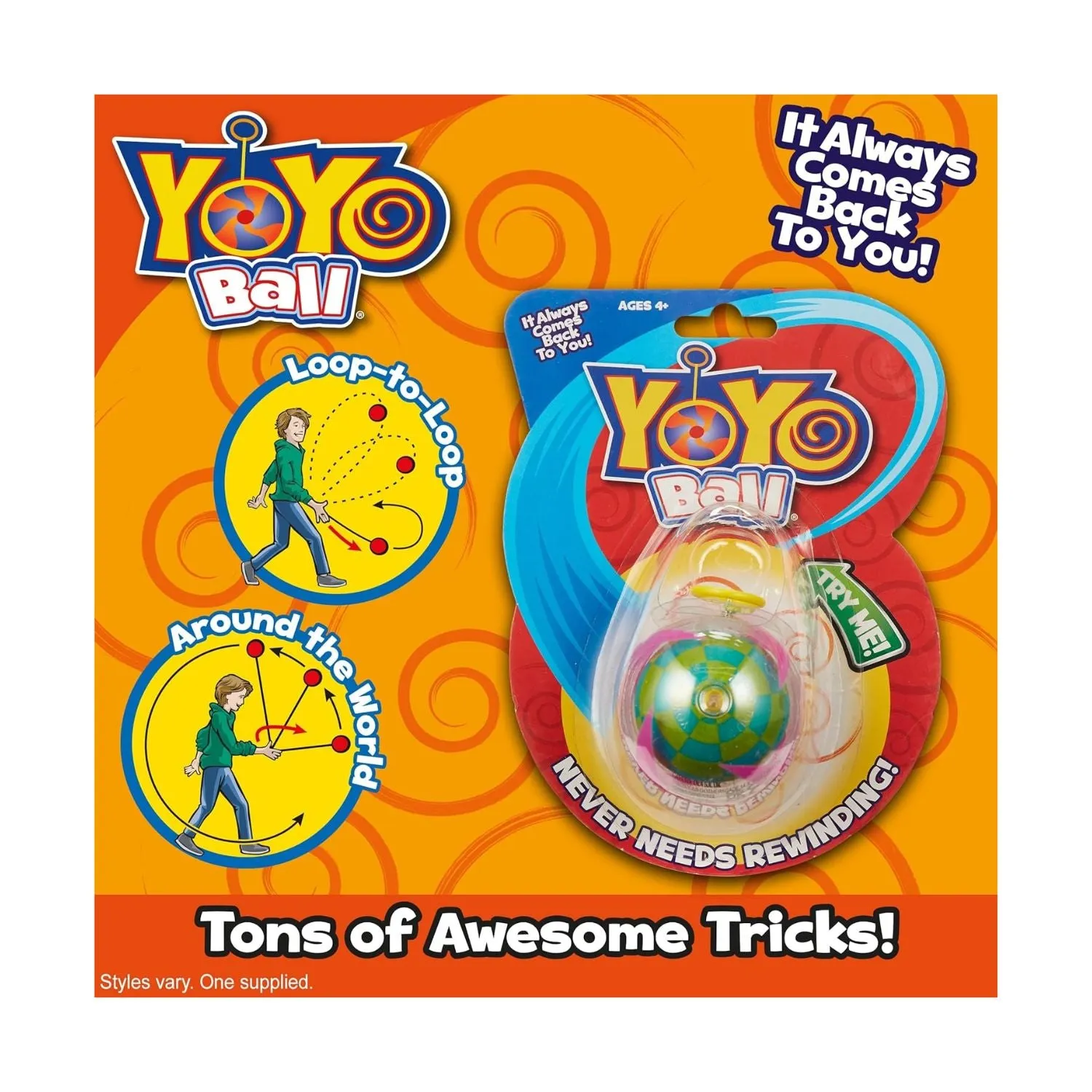 Big Time Toys Yo Yo Ball Assorted