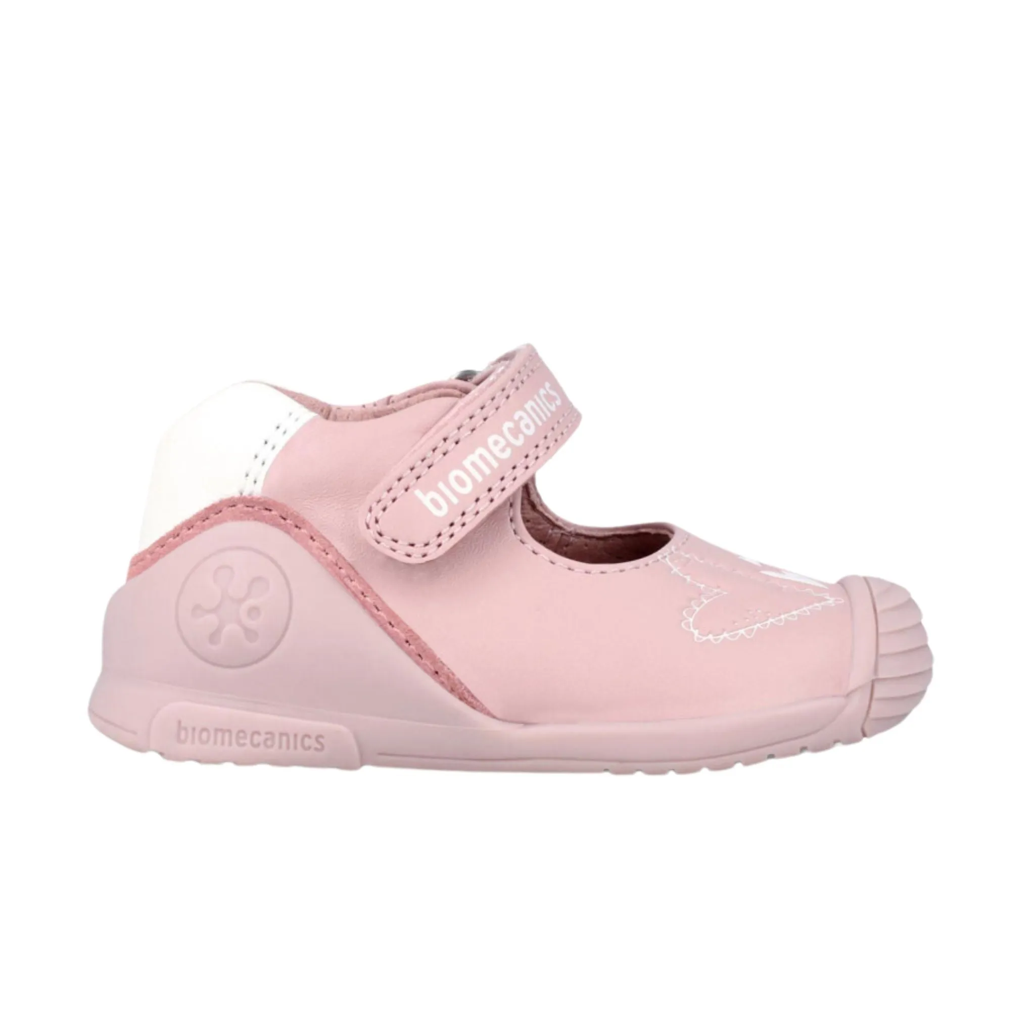 Biogateo Triple Heart Dusty Pink Mary Jane Shoes