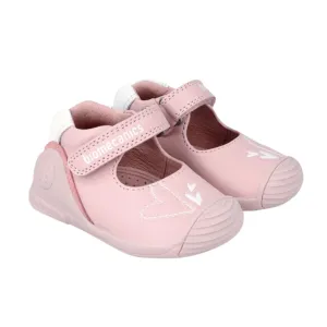 Biogateo Triple Heart Dusty Pink Mary Jane Shoes