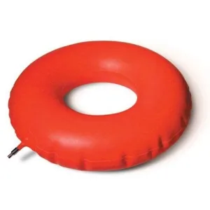 Body Fitness Rubber Air Cushion Piles Inflatable Rings Relief and Comfort (Air Cushion 45 cm, red)