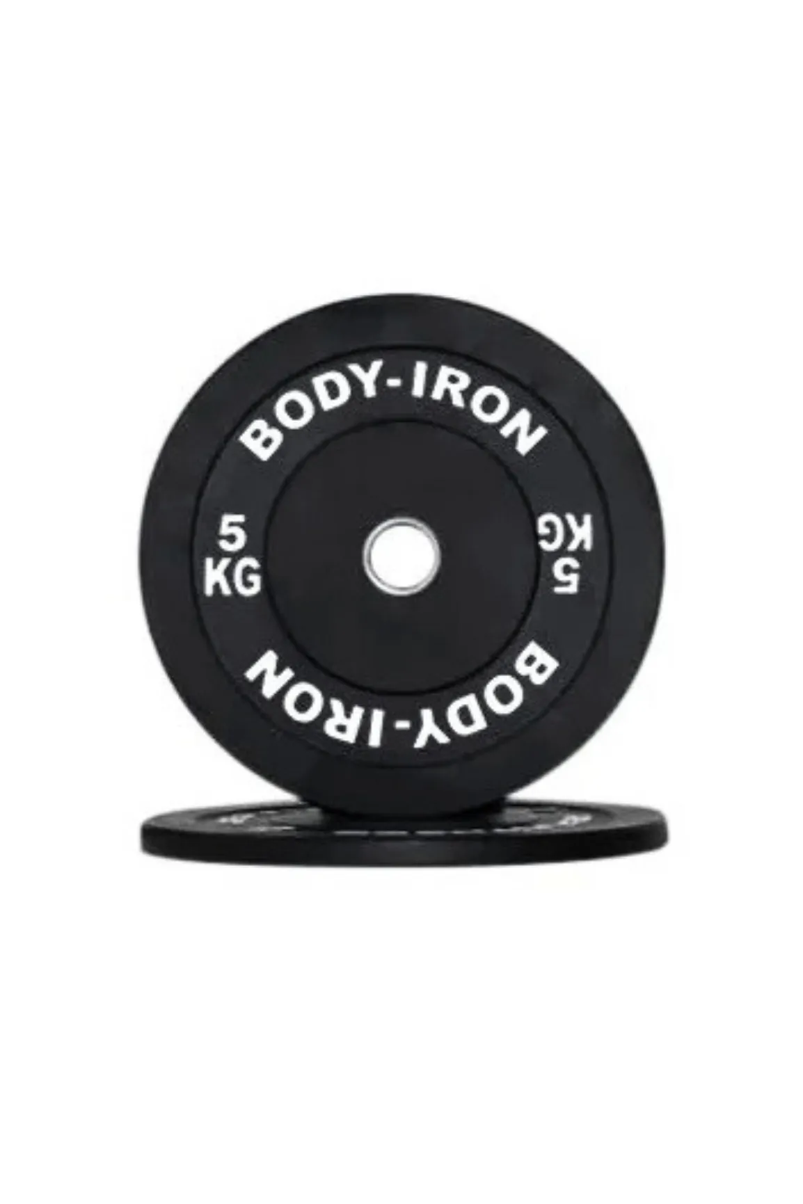 Body Iron 5kg Pro Bumper Plate Black Pair