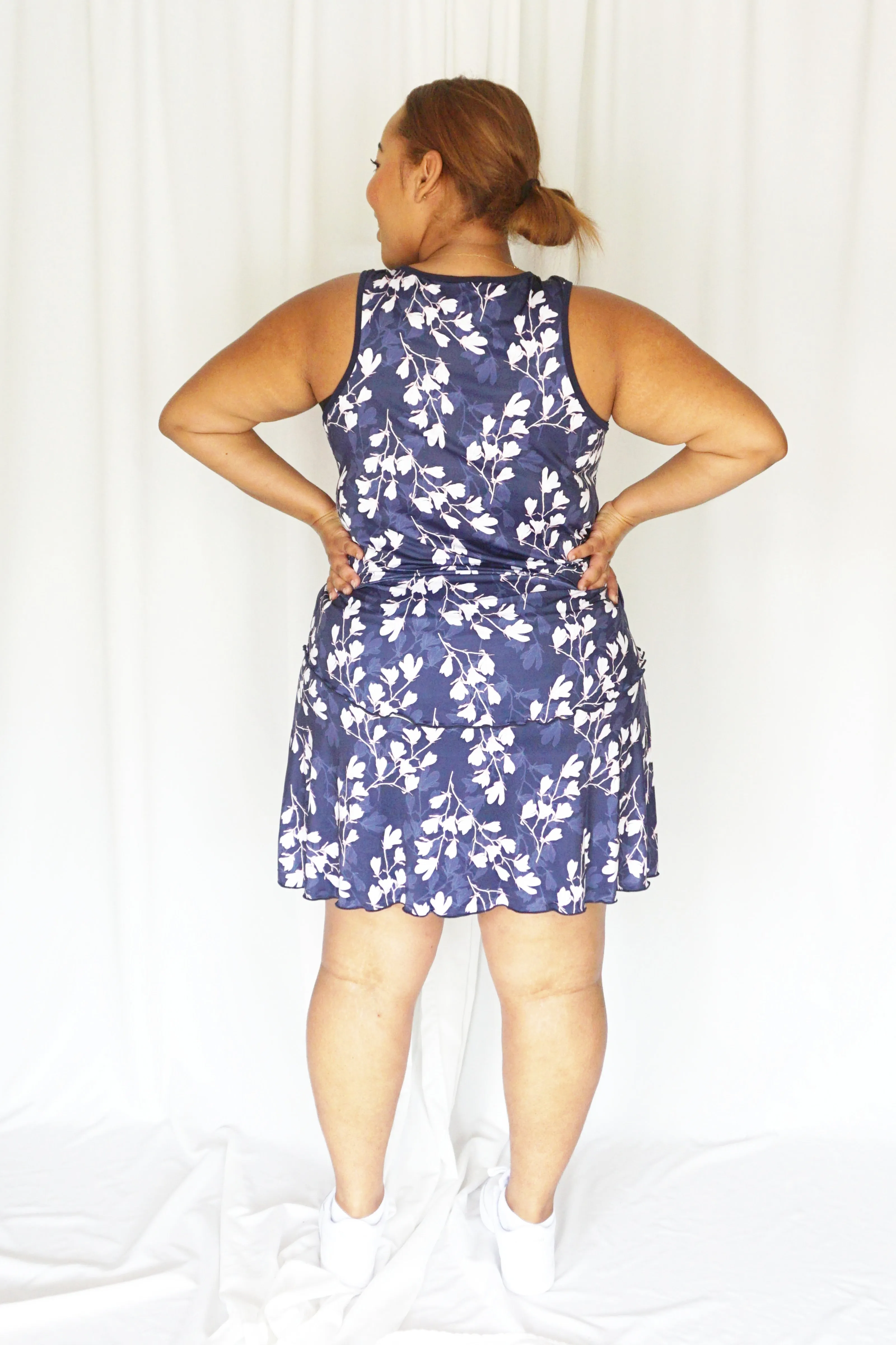 Bouganvillea Flounce Skort