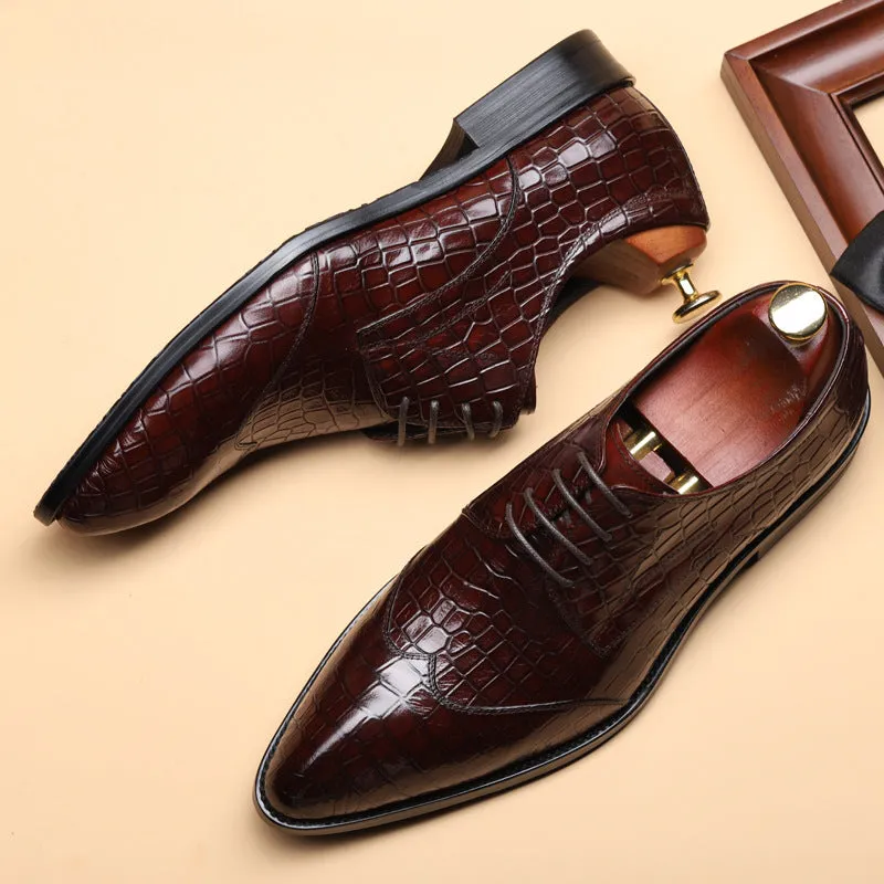 British plaid business dress shoes | Brodtica.com