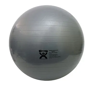 CanDo Inflatable Ball, Silver, 85cm (33.5in)