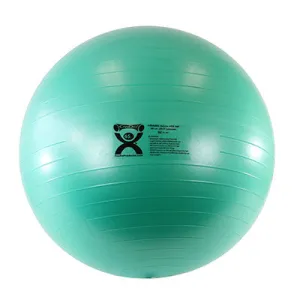 CanDo Inflatable Exercise Ball - ABS Extra Thick - Green - 26" (65 cm)