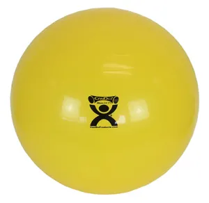 CanDo Inflatable Exercise Ball - Yellow - 18" (45 cm)