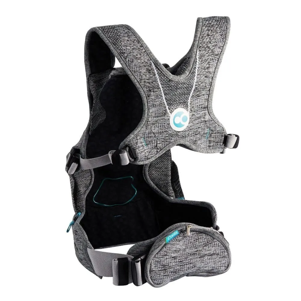 Carifit  multi position baby/toddler baby carrier - Grey Marl