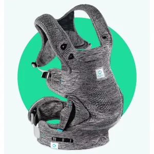 Carifit  multi position baby/toddler baby carrier - Grey Marl