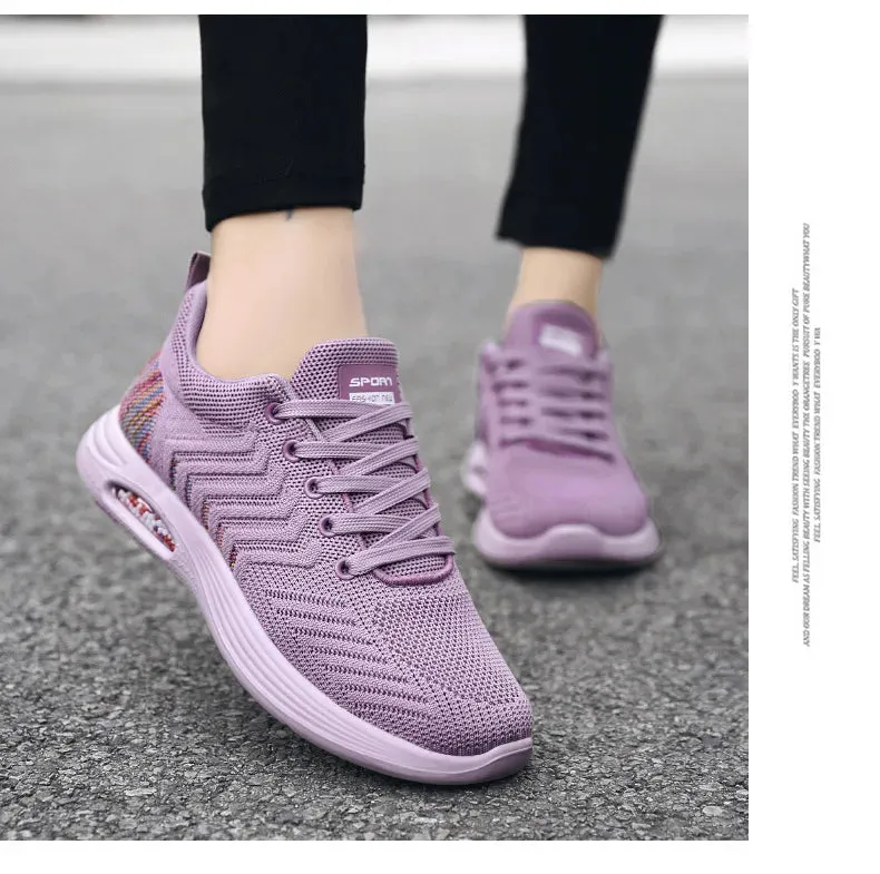 Cassandra - Comfortable Soft-Soled Running Sneakers for Women