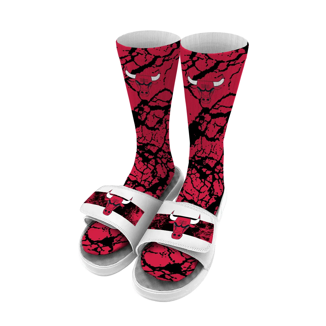 Chicago Bulls Distressed Sock Bundle