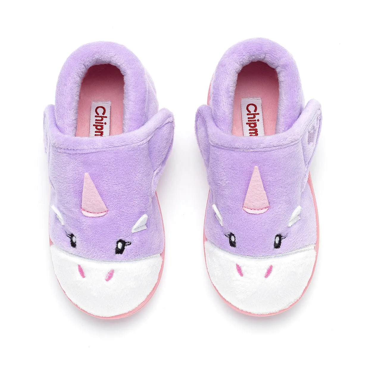 Chipmunk Unicorn Children Lavender Slippers