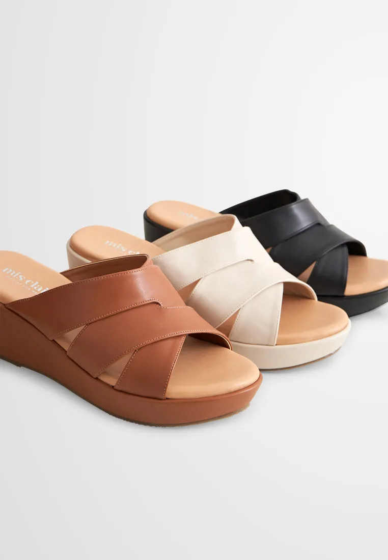 Chiyo Simple Casual Wedge Sandals