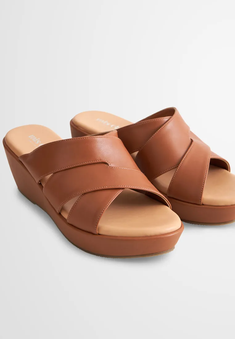 Chiyo Simple Casual Wedge Sandals