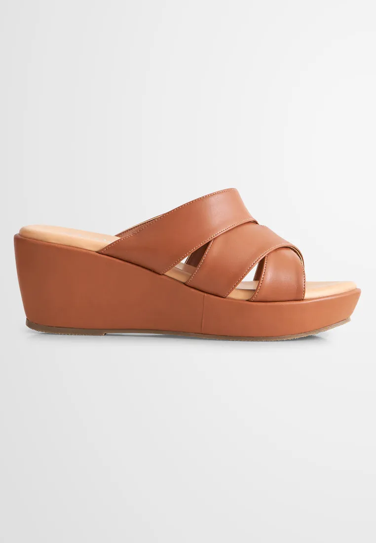 Chiyo Simple Casual Wedge Sandals