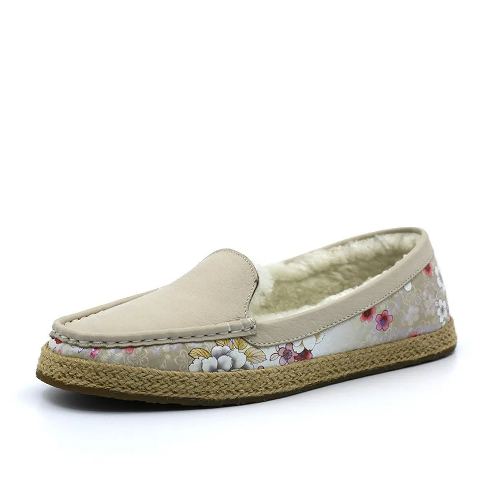 Cindie Loafer - Buff