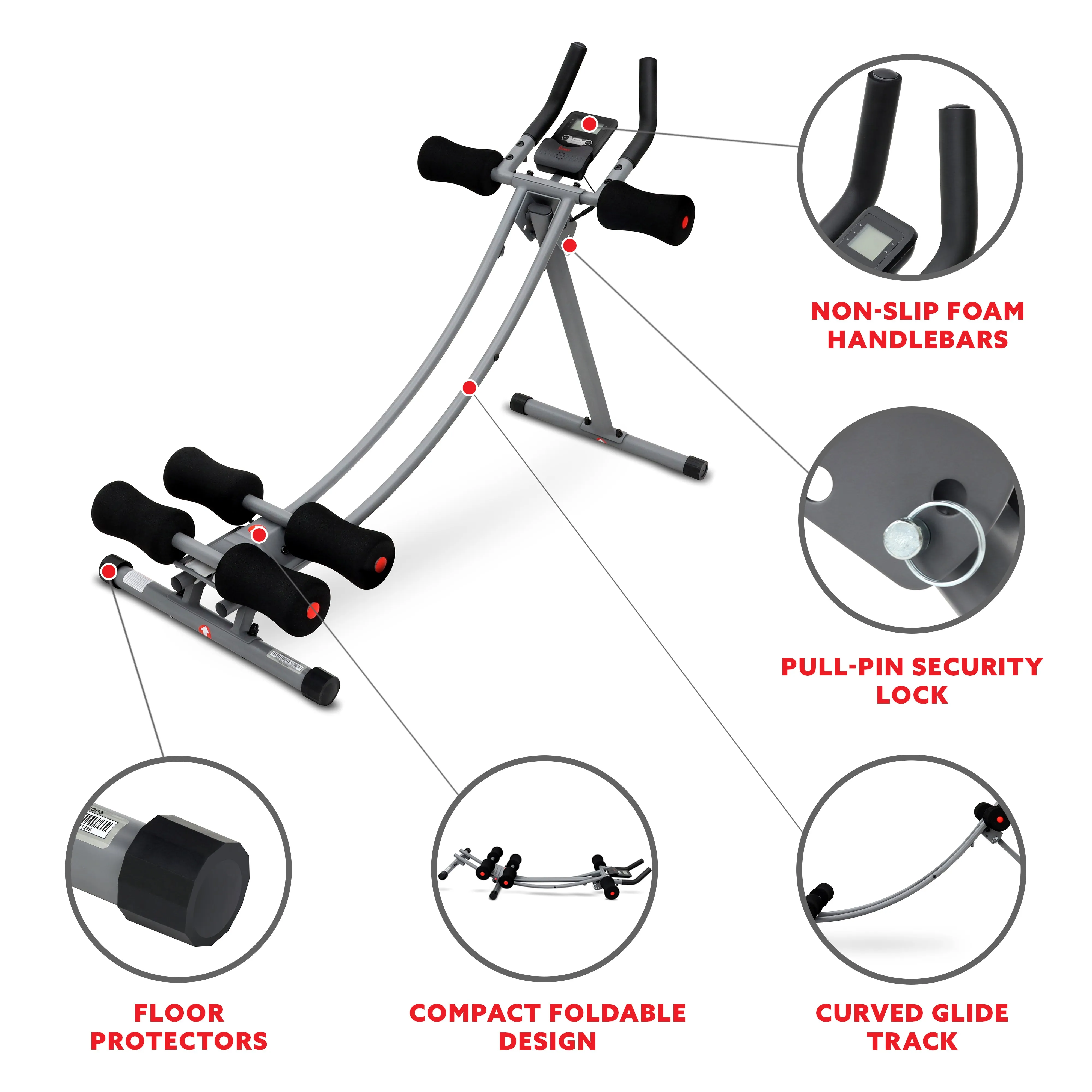 Core Glider Ab Trainer Machine