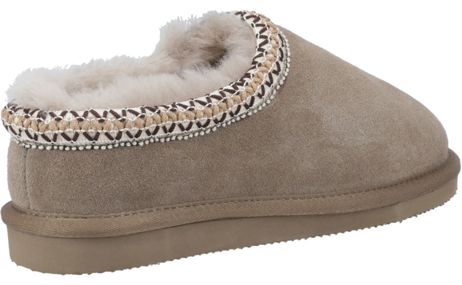 Cotswold Foxmoor Womens Leather Slipper