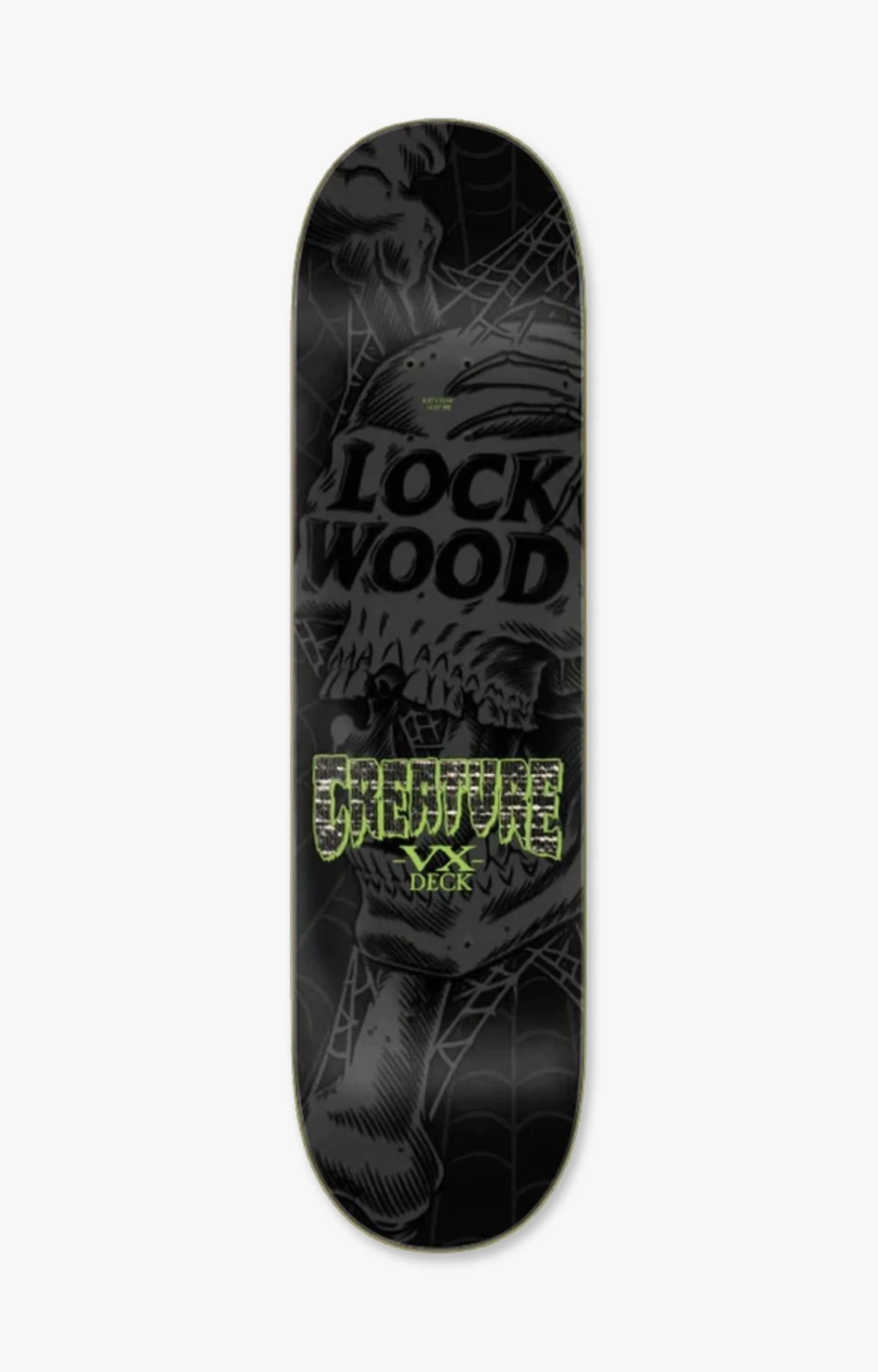 Creature Lockwood Keepsake VX Skateboard Deck, 8.25"