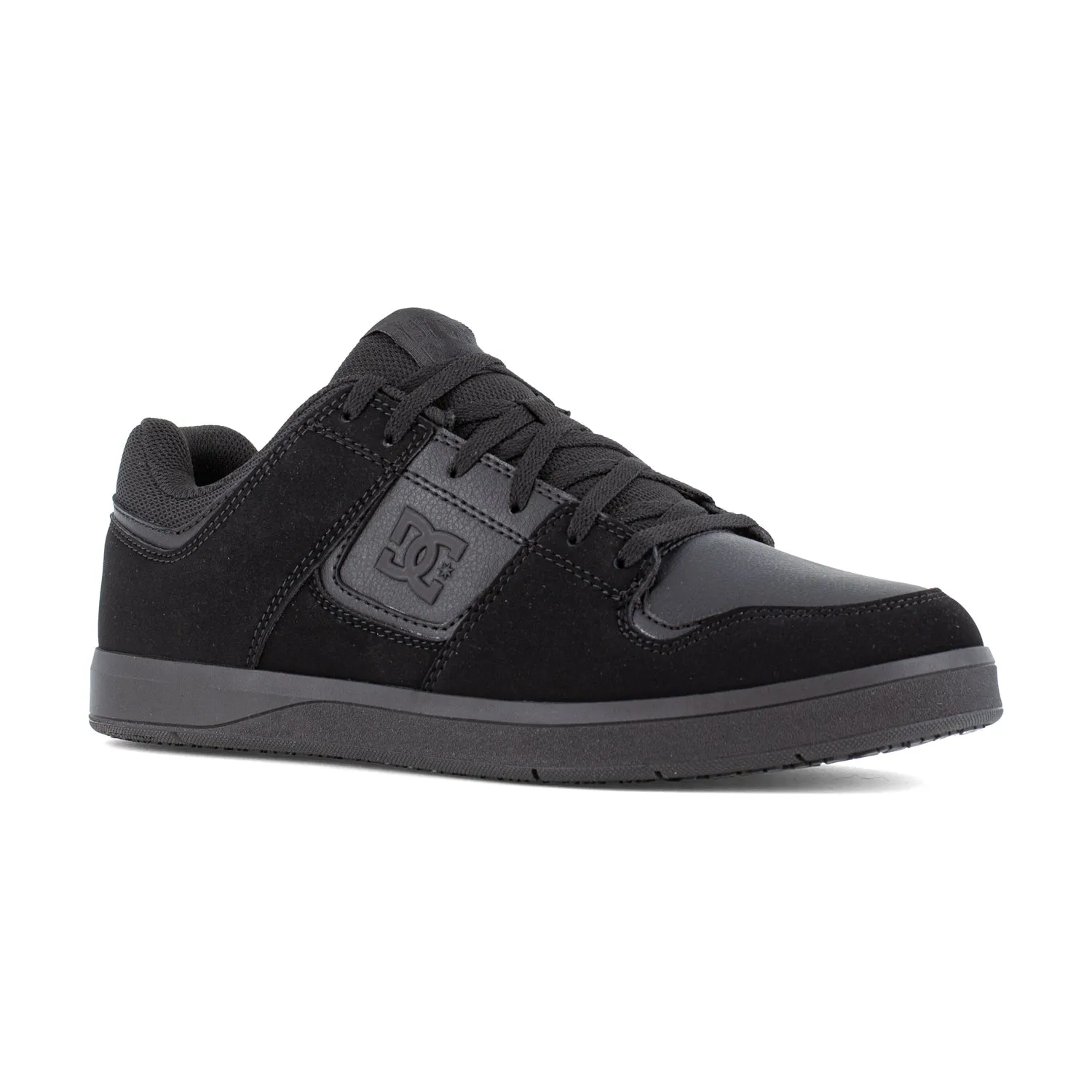 DC Mens Cure Lifestyle Black Nubuck Work Shoes