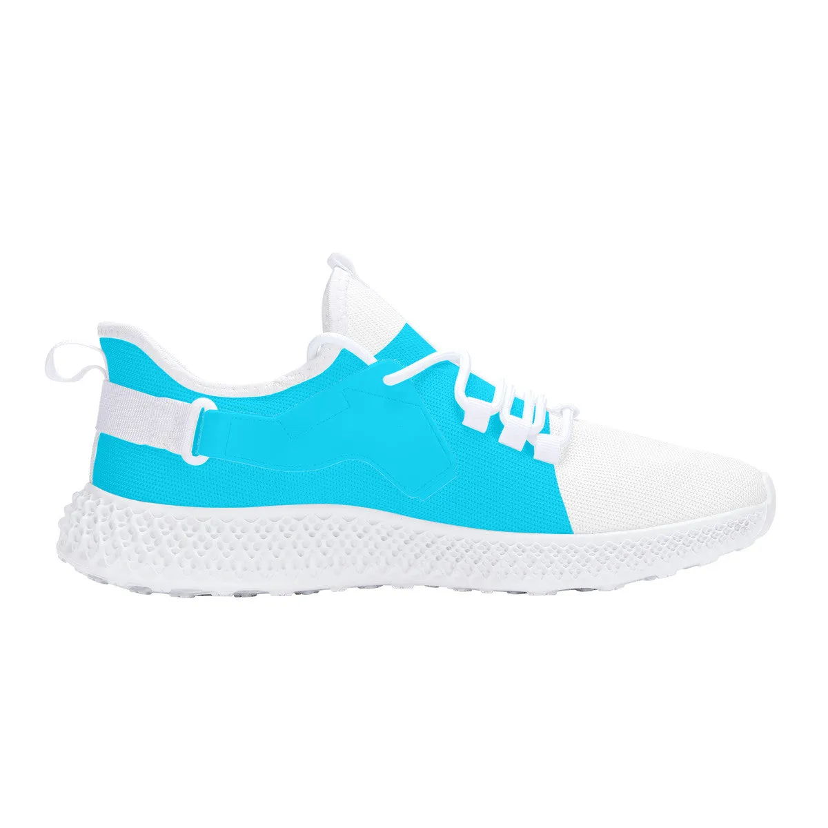 DCYG White & Powder Blue NP5 Mesh Knit Shoes Mens up to size 11 only