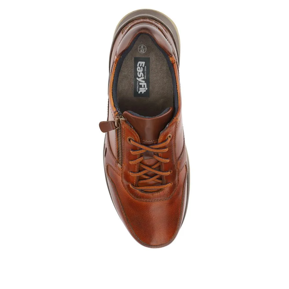 Dual-Fastening Leather Shoes  - DINO / 325 166