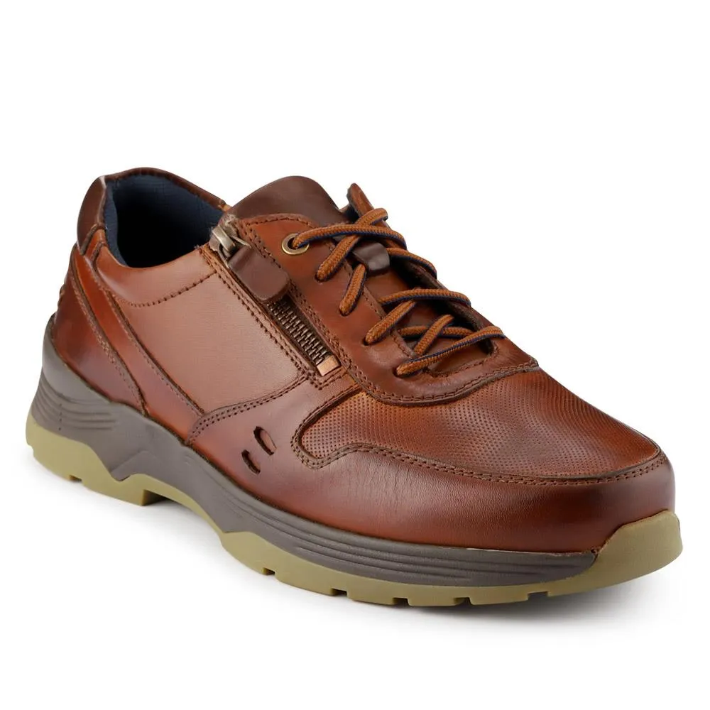 Dual-Fastening Leather Shoes  - DINO / 325 166