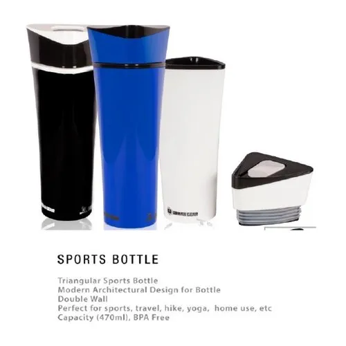 Easy to Hold Fitness Bottle - 470ml